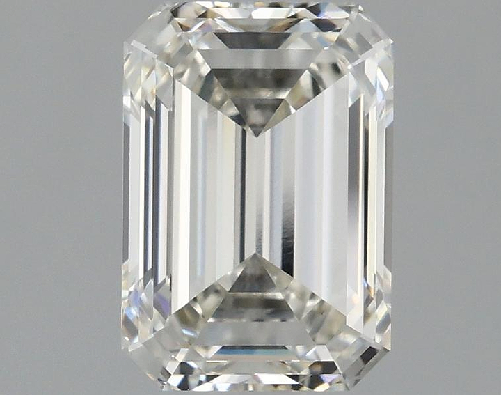 1.97 Carat Emerald Shaped Ideal Cut VVS2 IGI Certified Lab Grown Diamond