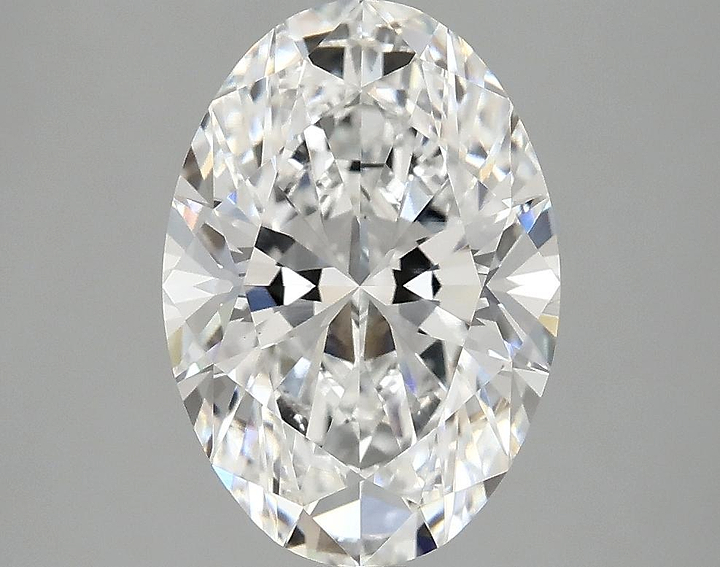 3.03 Carat Oval Shaped Ideal Cut VVS2 IGI Certified Lab Grown Diamond
