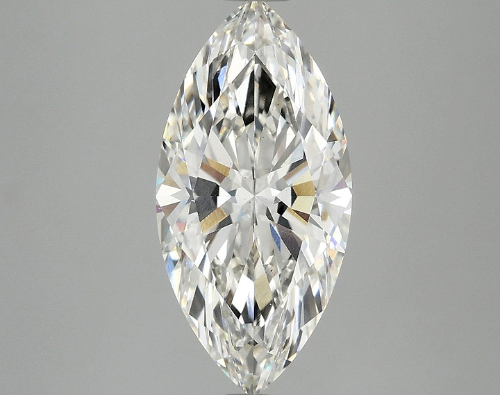 3.05 Carat Marquise Shaped Excellent Cut VS2 IGI Certified Lab Grown Diamond