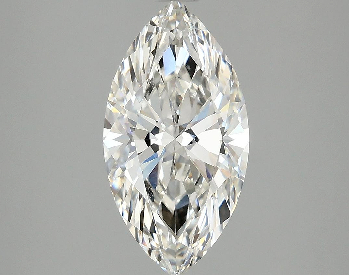 1.89 Carat Marquise Shaped Ideal Cut VVS2 IGI Certified Lab Grown Diamond