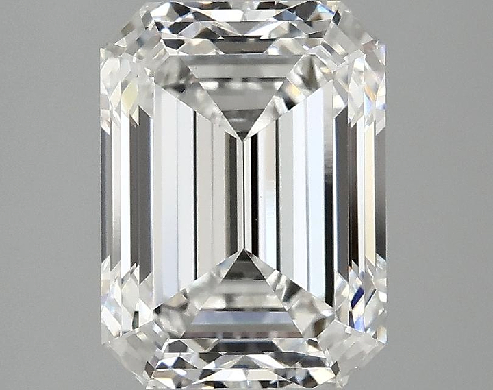 3.03 Carat Emerald Shaped Excellent Cut VS1 IGI Certified Lab Grown Diamond
