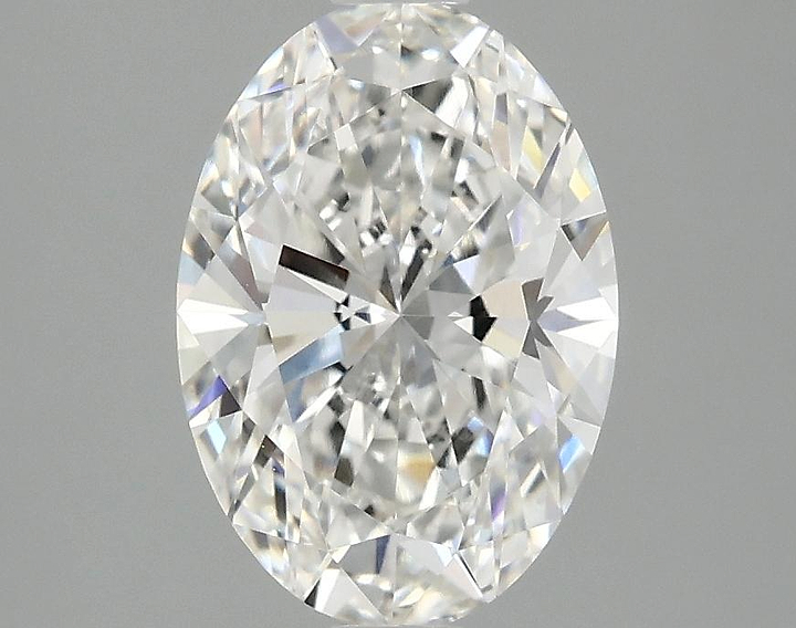 2.03 Carat Oval Shaped Ideal Cut VVS2 IGI Certified Lab Grown Diamond
