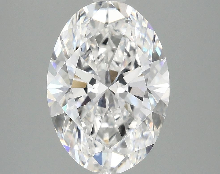 3.1 Carat Oval Shaped Ideal Cut VVS2 IGI Certified Lab Grown Diamond