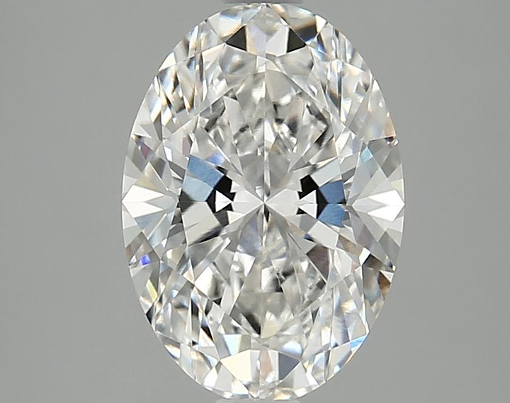2.07 Carat Oval Shaped Ideal Cut VVS2 IGI Certified Lab Grown Diamond