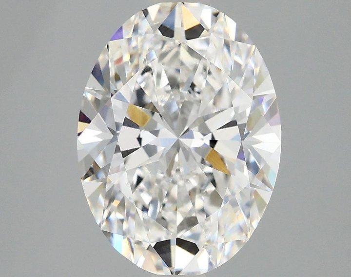 3.08 Carat Oval Shaped Excellent Cut VVS2 IGI Certified Lab Grown Diamond