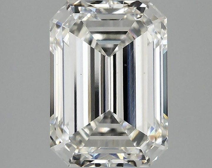 3.02 Carat Emerald Shaped Ideal Cut VS1 IGI Certified Lab Grown Diamond
