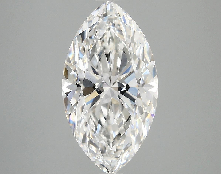 3.03 Carat Marquise Shaped Excellent Cut VS1 IGI Certified Lab Grown Diamond