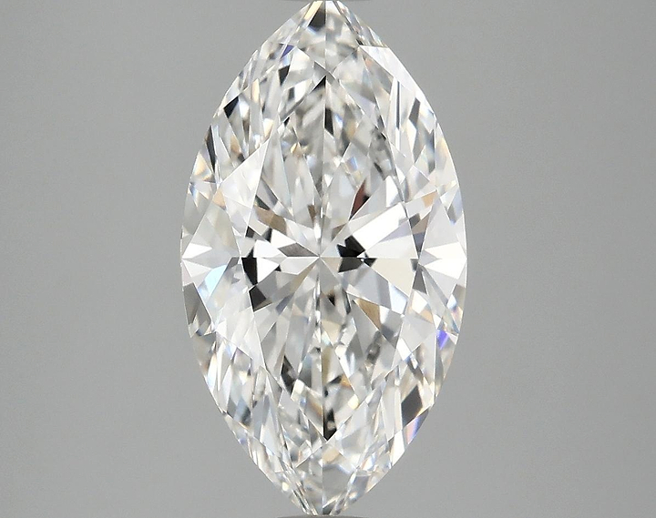 2.99 Carat Marquise Shaped Excellent Cut VVS2 IGI Certified Lab Grown Diamond
