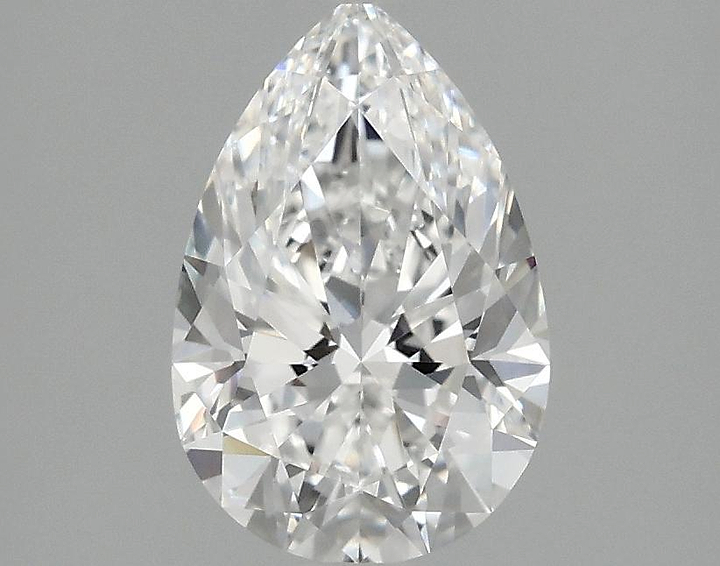 1.57 Carat Pear Shaped Excellent Cut VVS2 IGI Certified Lab Grown Diamond