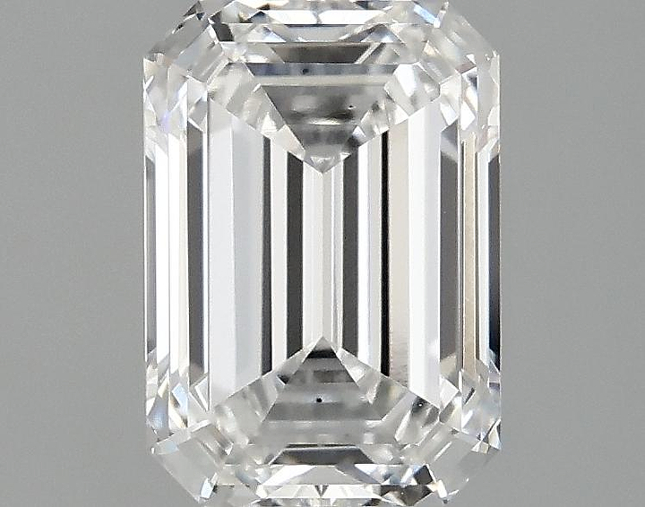 2.08 Carat Emerald Shaped Ideal Cut VS2 IGI Certified Lab Grown Diamond