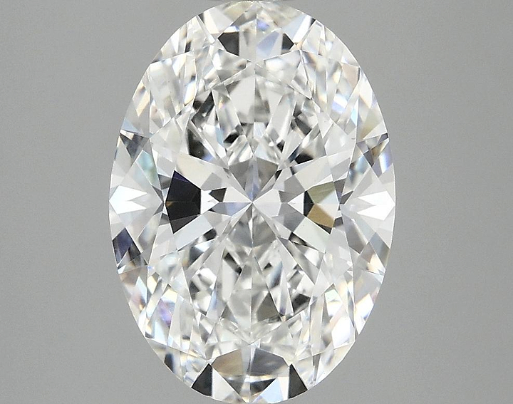 3.09 Carat Oval Shaped Ideal Cut VVS2 IGI Certified Lab Grown Diamond