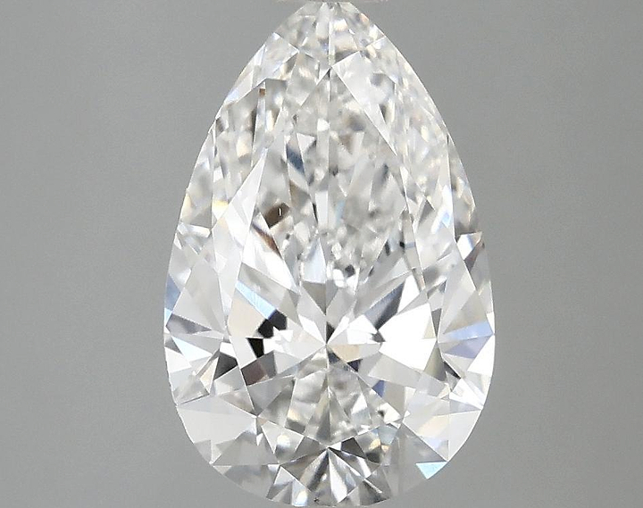1.99 Carat Pear Shaped Ideal Cut VS1 IGI Certified Lab Grown Diamond