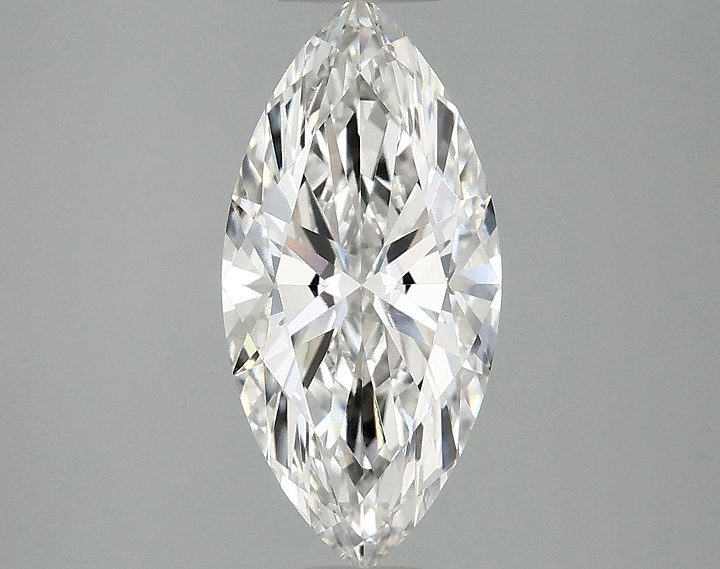 2.07 Carat Marquise Shaped Excellent Cut VVS2 IGI Certified Lab Grown Diamond