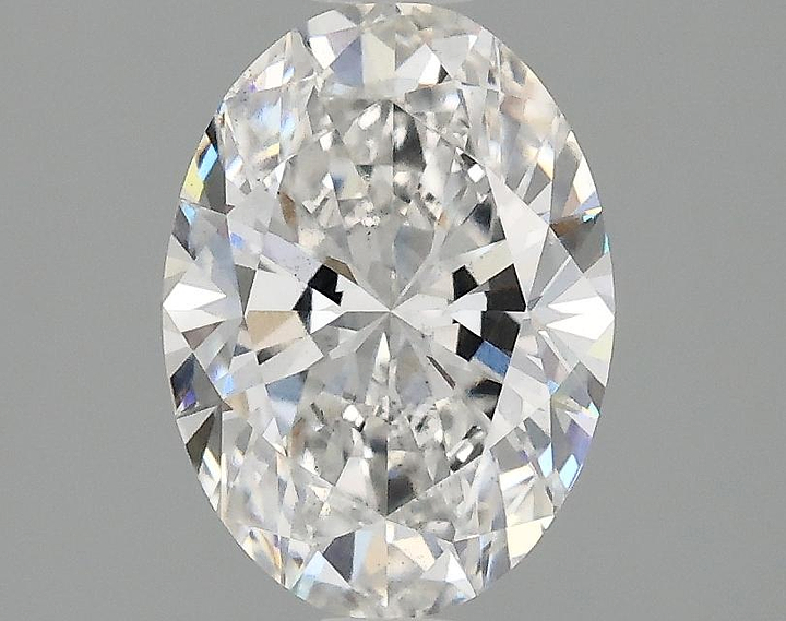 1.59 Carat Oval Shaped Excellent Cut SI1 IGI Certified Lab Grown Diamond
