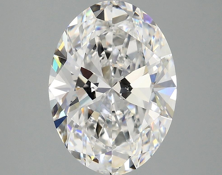 3.09 Carat Oval Shaped Excellent Cut VVS2 IGI Certified Lab Grown Diamond