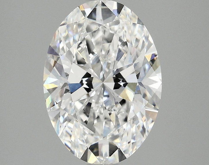 3.1 Carat Oval Shaped Ideal Cut VVS2 IGI Certified Lab Grown Diamond