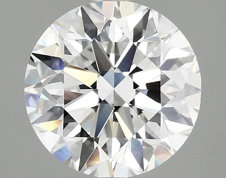 2.42 Carat Round Shaped Excellent Cut VVS2 IGI Certified Lab Grown Diamond