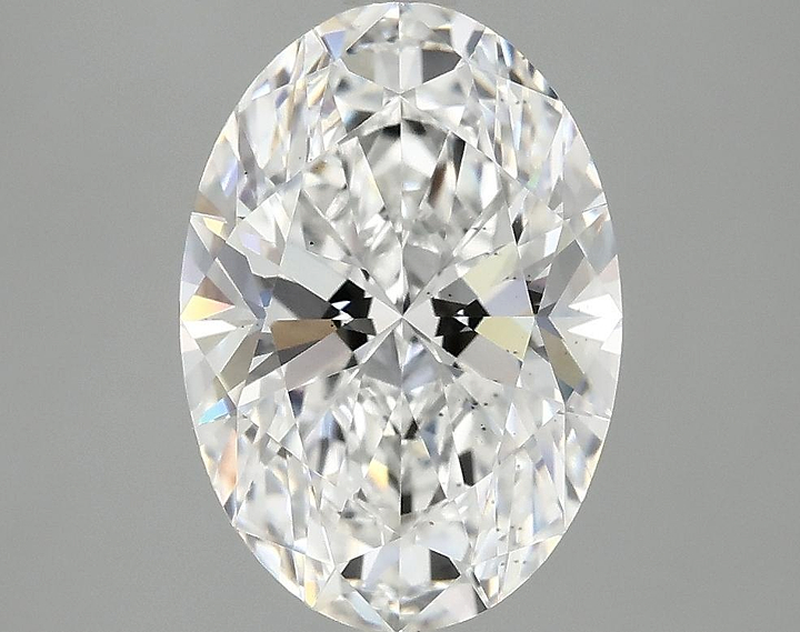 3.1 Carat Oval Shaped Ideal Cut SI1 IGI Certified Lab Grown Diamond