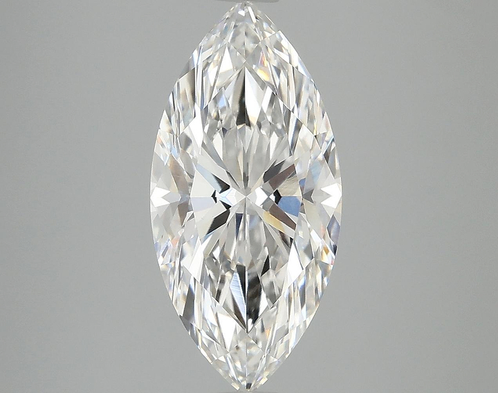 3.09 Carat Marquise Shaped Excellent Cut VVS2 IGI Certified Lab Grown Diamond