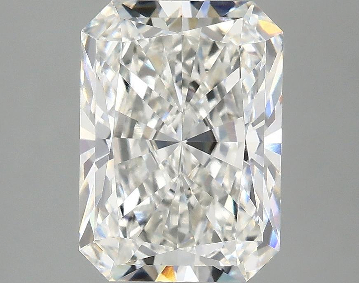 3.08 Carat Radiant Shaped Excellent Cut VVS2 IGI Certified Lab Grown Diamond