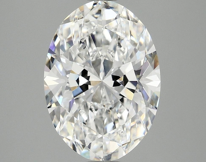 3.08 Carat Oval Shaped Ideal Cut VVS2 IGI Certified Lab Grown Diamond