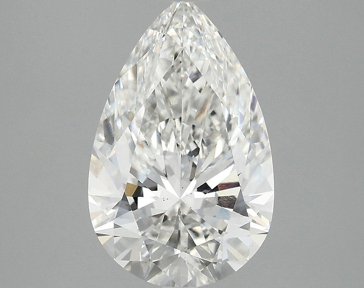 3.06 Carat Pear Shaped Ideal Cut VS2 IGI Certified Lab Grown Diamond