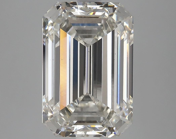 5.14 Carat Emerald Shaped Excellent Cut VS2 IGI Certified Lab Grown Diamond