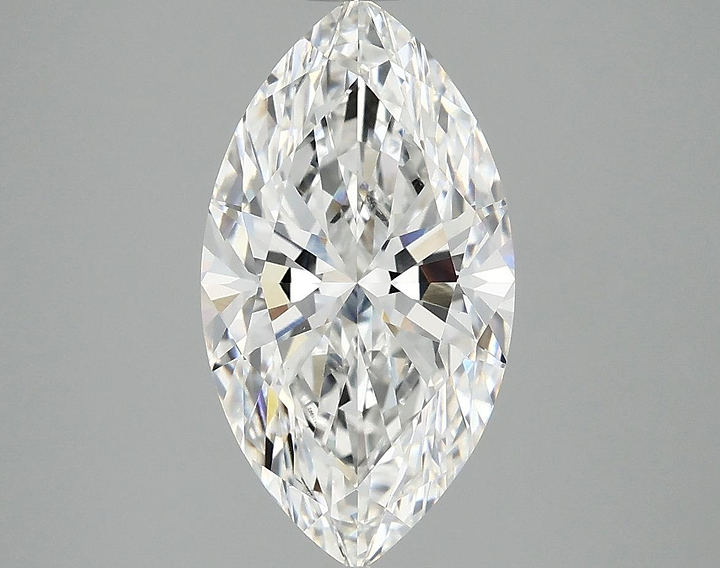 3.0 Carat Marquise Shaped Excellent Cut VVS2 IGI Certified Lab Grown Diamond