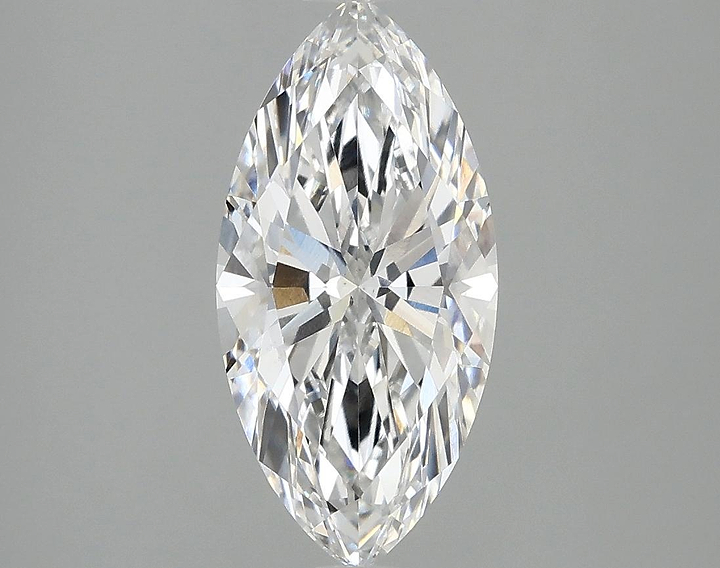 2.01 Carat Marquise Shaped Excellent Cut VS2 IGI Certified Lab Grown Diamond