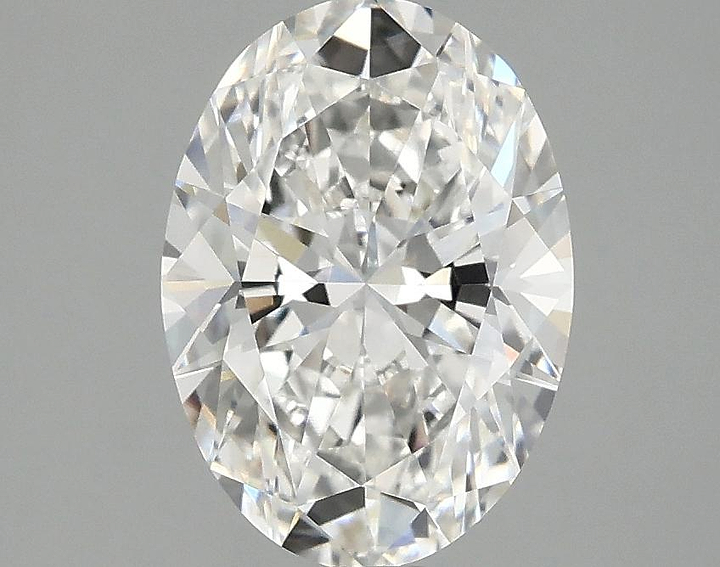 2.05 Carat Oval Shaped Ideal Cut VVS2 IGI Certified Lab Grown Diamond