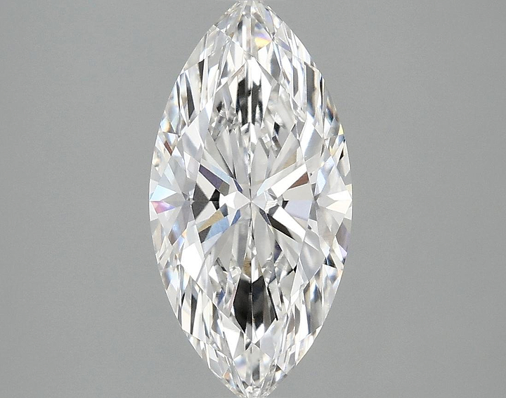 2.08 Carat Marquise Shaped Ideal Cut VVS2 IGI Certified Lab Grown Diamond