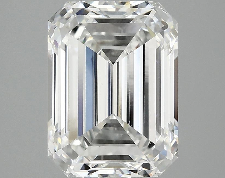 2.9 Carat Emerald Shaped Excellent Cut VS1 IGI Certified Lab Grown Diamond