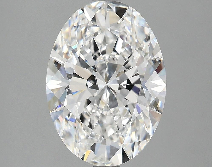 3.08 Carat Oval Shaped Ideal Cut VVS2 IGI Certified Lab Grown Diamond