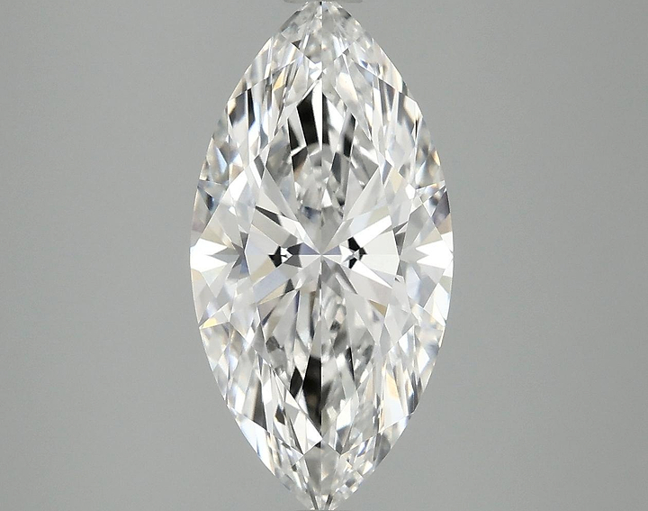 3.06 Carat Marquise Shaped Ideal Cut VS1 IGI Certified Lab Grown Diamond
