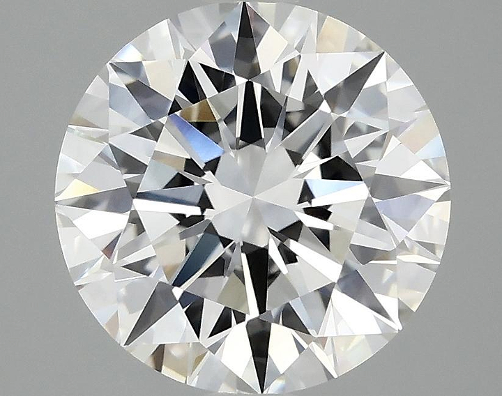 3.09 Carat Round Shaped Ideal Cut VVS2 IGI Certified Lab Grown Diamond