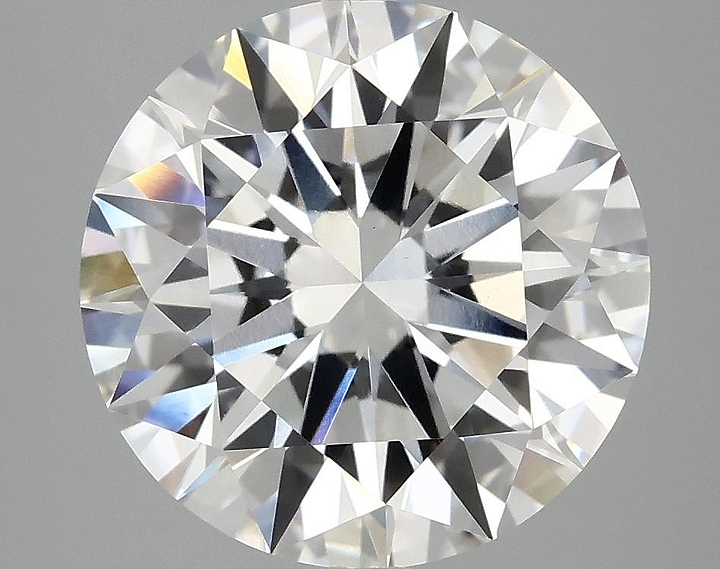 5.07 Carat Round Shaped Ideal Cut VVS2 IGI Certified Lab Grown Diamond