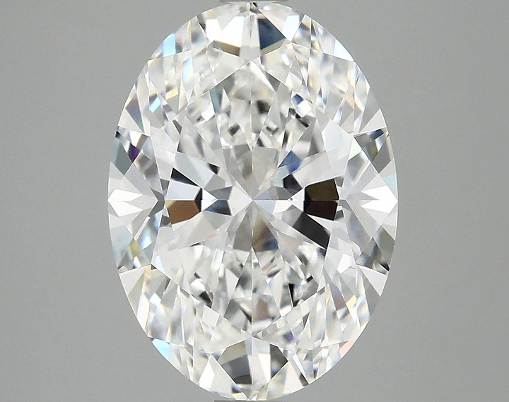 4.03 Carat Oval Shaped Ideal Cut VVS2 IGI Certified Lab Grown Diamond