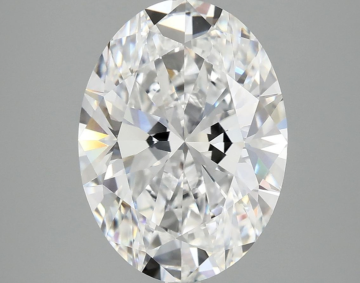 4.07 Carat Oval Shaped Excellent Cut VVS2 IGI Certified Lab Grown Diamond