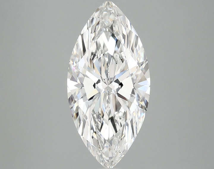 3.02 Carat Marquise Shaped Excellent Cut VVS2 IGI Certified Lab Grown Diamond
