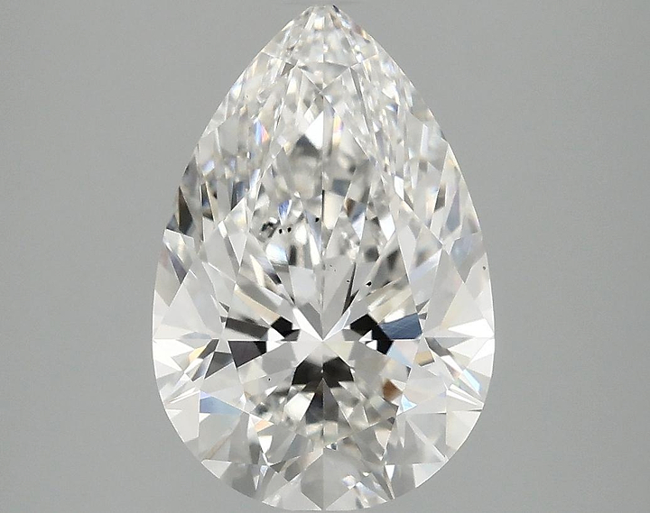 3.05 Carat Pear Shaped Excellent Cut VS2 IGI Certified Lab Grown Diamond