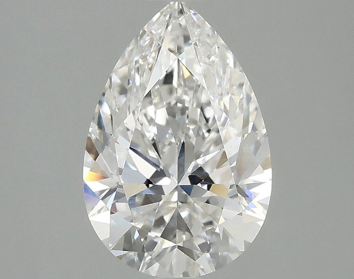 2.07 Carat Pear Shaped Excellent Cut VS1 IGI Certified Lab Grown Diamond