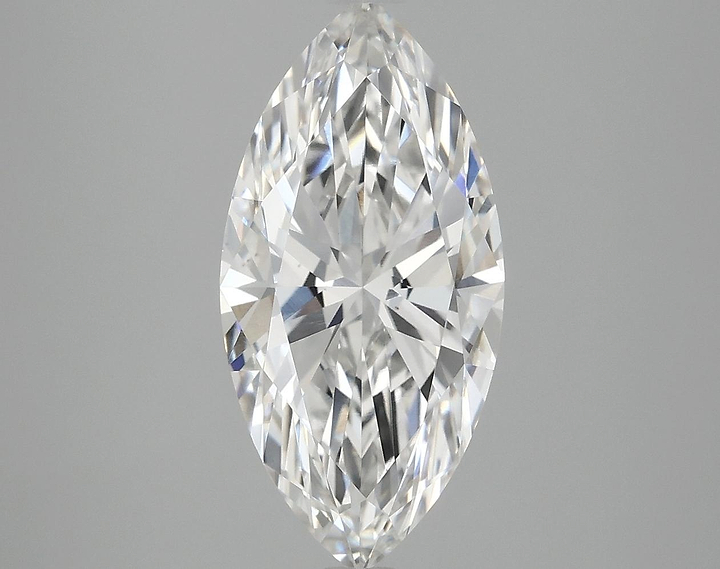 3.07 Carat Marquise Shaped Ideal Cut VS1 IGI Certified Lab Grown Diamond