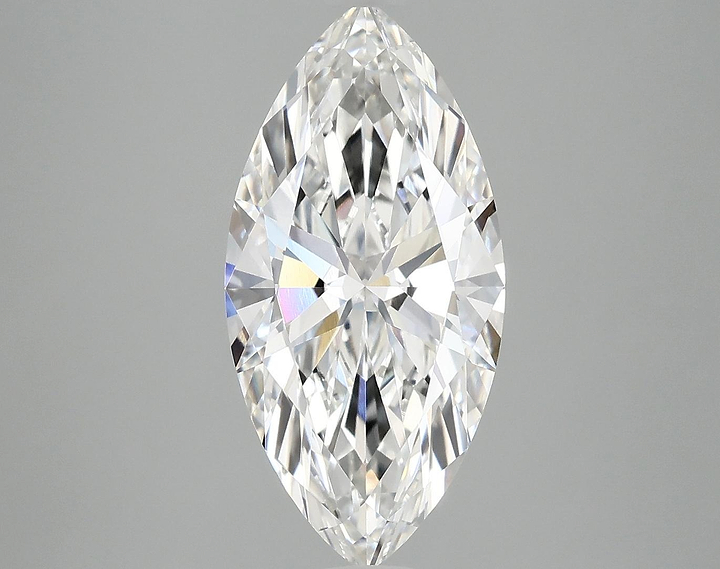 3.01 Carat Marquise Shaped Ideal Cut VVS1 IGI Certified Lab Grown Diamond