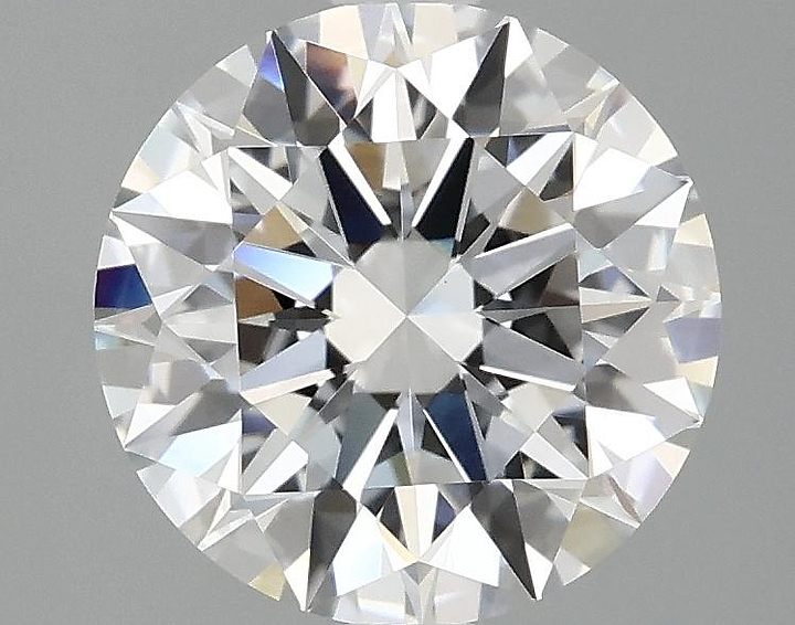 2.53 Carat Round Shaped Ideal Cut VVS2 IGI Certified Lab Grown Diamond