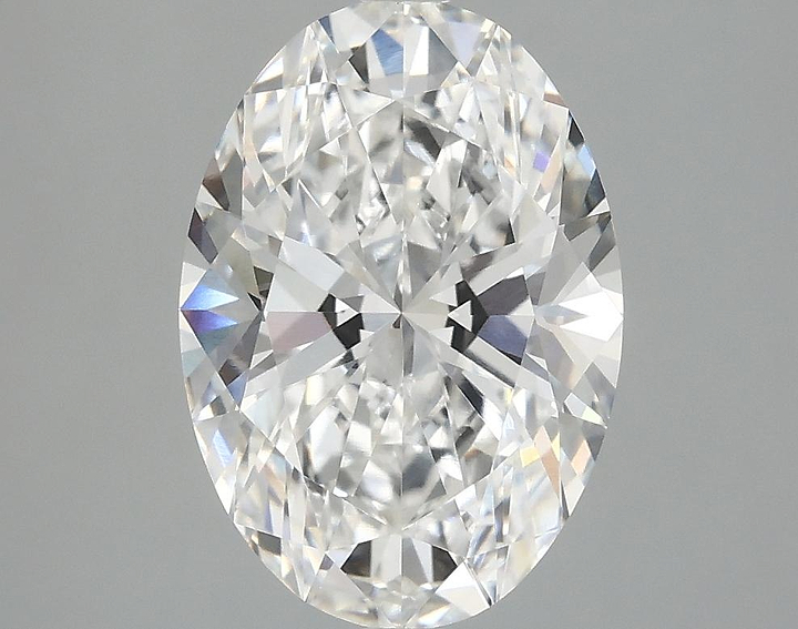 3.05 Carat Oval Shaped Ideal Cut VVS2 IGI Certified Lab Grown Diamond