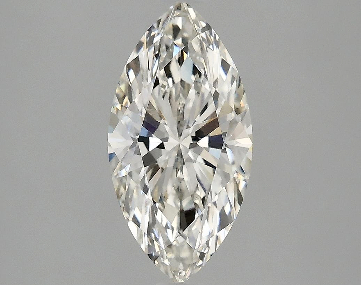 1.58 Carat Marquise Shaped Ideal Cut VVS2 IGI Certified Lab Grown Diamond