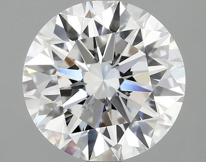2.08 Carat Round Shaped Excellent Cut VVS2 IGI Certified Lab Grown Diamond
