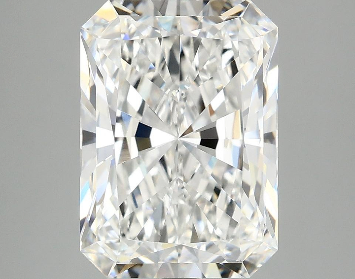 4.08 Carat Radiant Shaped Ideal Cut VVS2 IGI Certified Lab Grown Diamond