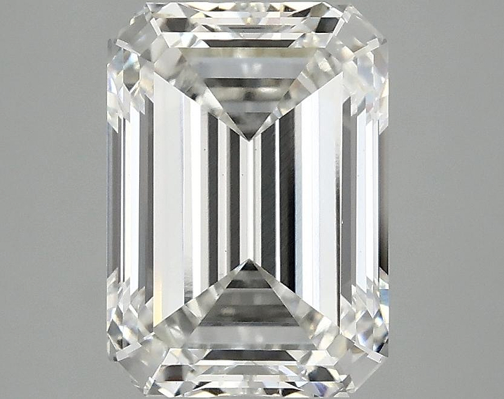 3.08 Carat Emerald Shaped Ideal Cut VS1 IGI Certified Lab Grown Diamond
