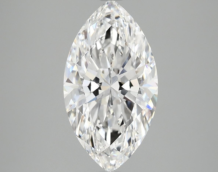 3.06 Carat Marquise Shaped Excellent Cut VS1 IGI Certified Lab Grown Diamond